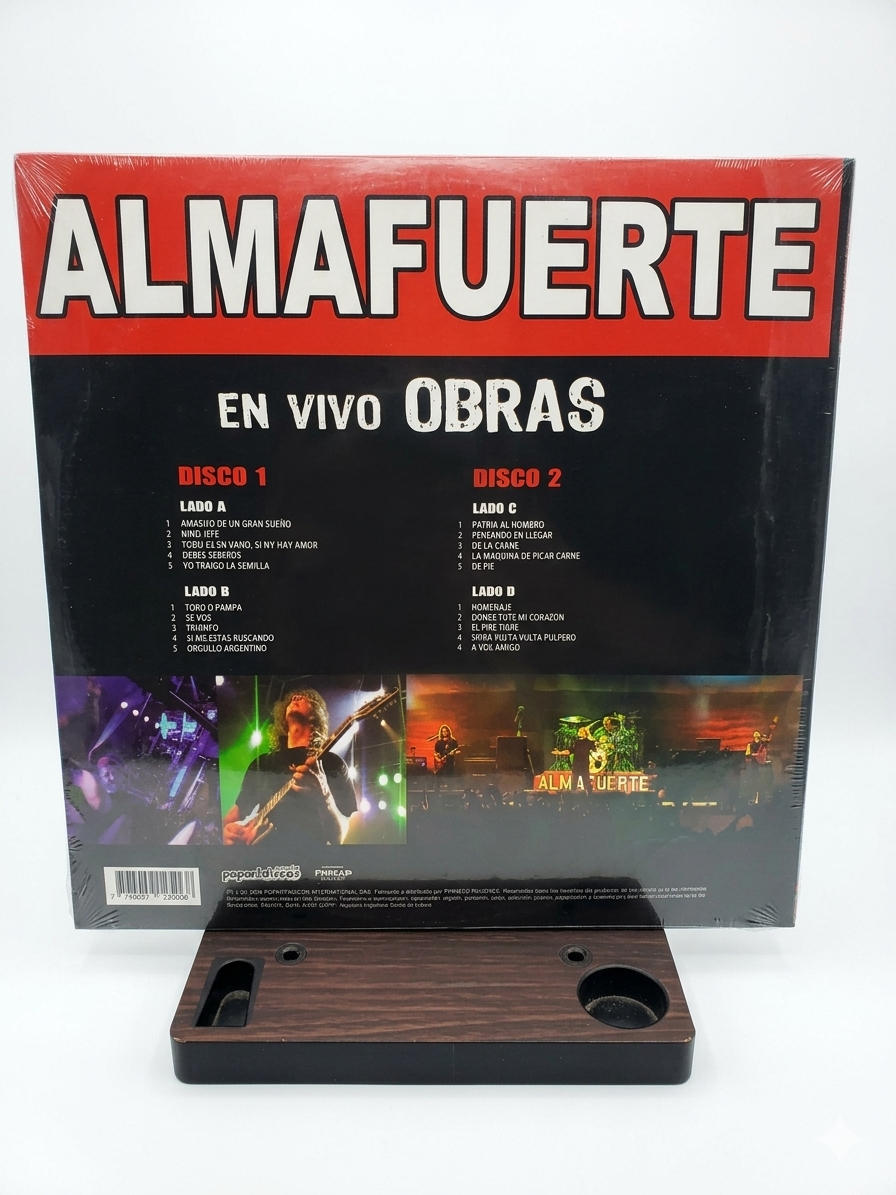 Almafuerte obras en vivo