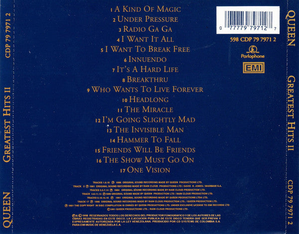 Queen - Greatest Hits II