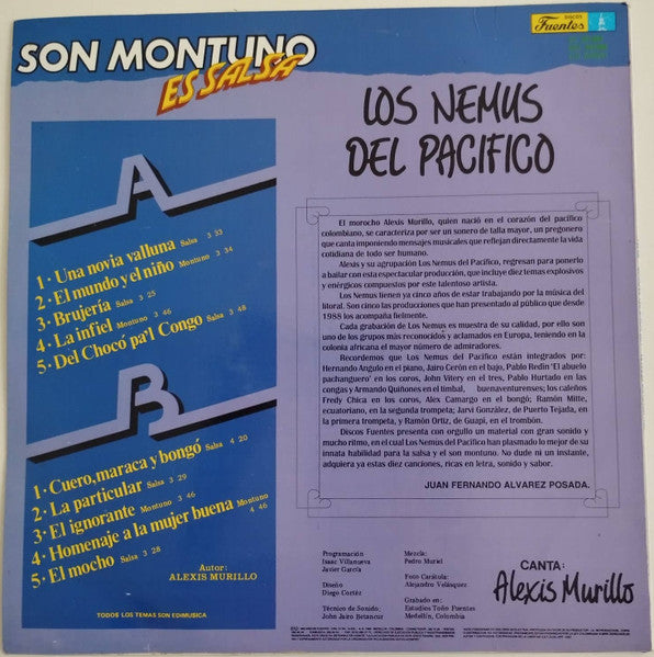 Los Nemus Del Pacifico, Alexis Murillo - Son Montuno Es Salsa