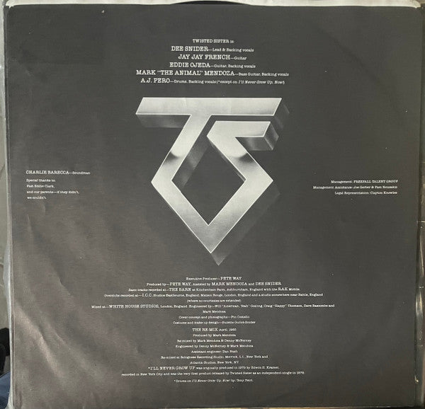 Twisted Sister - Under The Blade