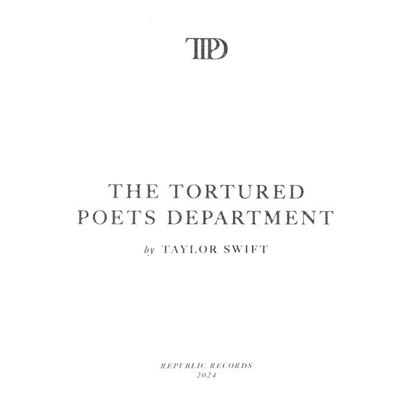 Taylor Swift - The Tortured Poets Department
