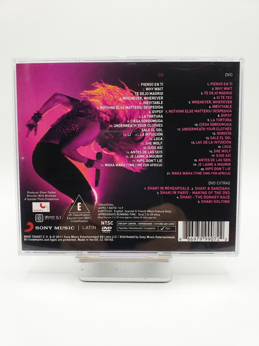 Shakira - Live From Paris (CD + DVD)