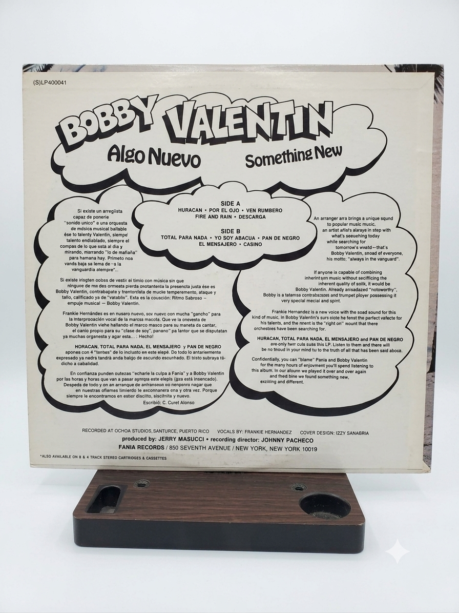 Bobby Valentín - Algo Nuevo / Something New