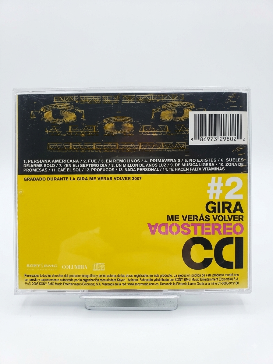 Soda Stereo - Gira Me Verás Volver (CD #2)