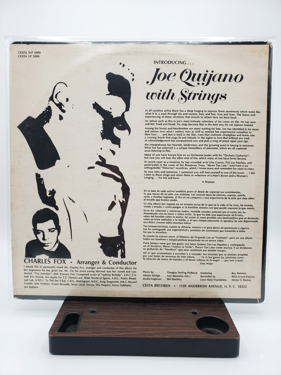 Joe Quijano - Introducing... Joe Quijano With Strings - De-época