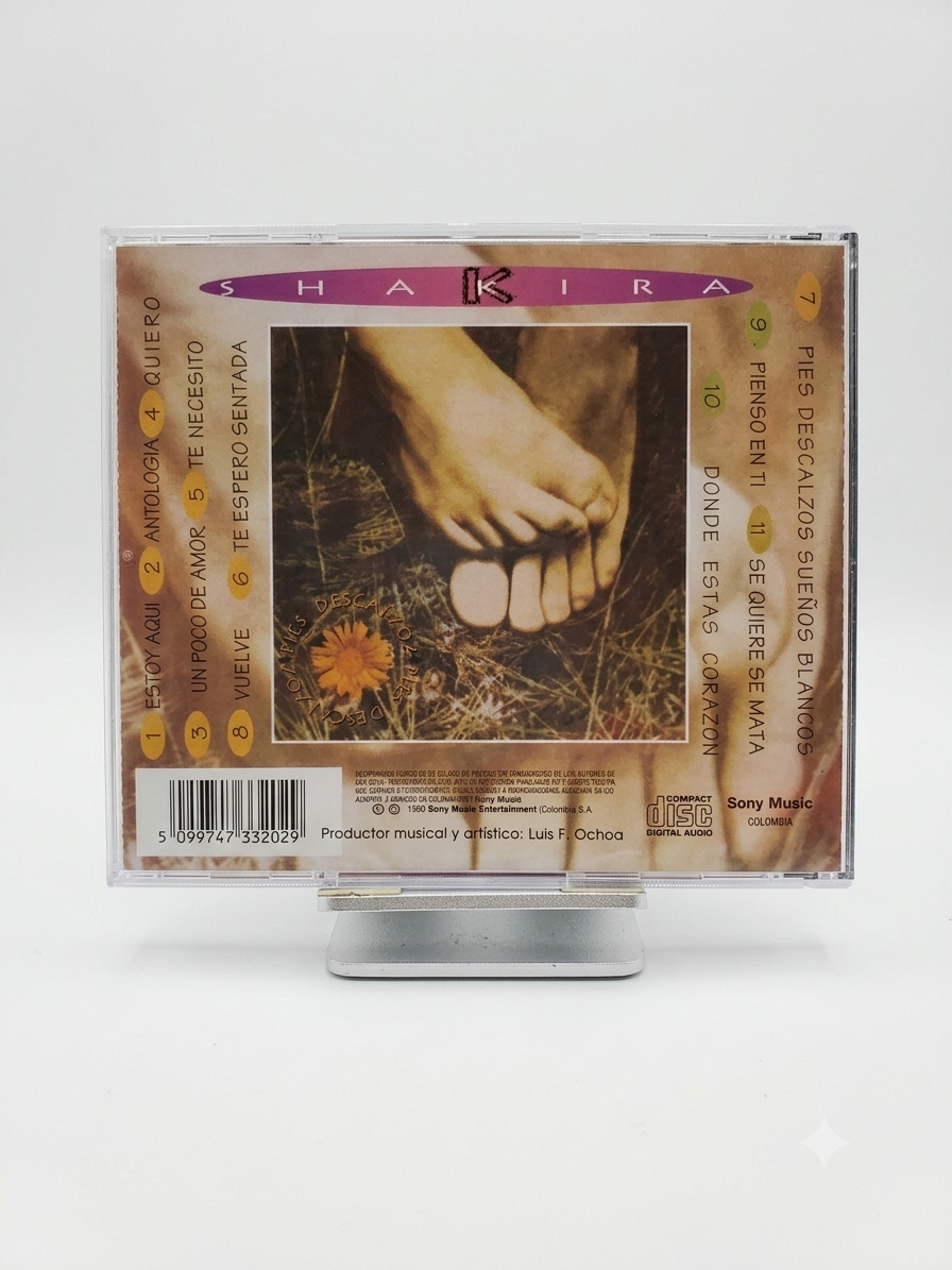 Shakira - Pies Descalzos (CD)